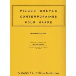 Pieces Breves Contemporaines Vol 3 Harpe | Livraison rapide