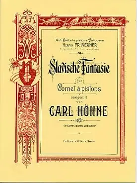 Promotion | Hohne C. Slavonische Fantasie Trompette OU Cornet