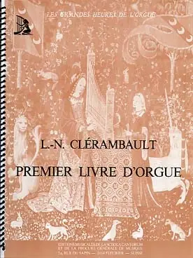 Clerambault L.n. Premier Livre D'orgue - Excellente qualité