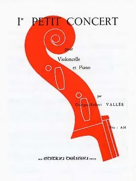 Vallee G.r. 1ER Petit Concert Violoncelle - Offre du jour
