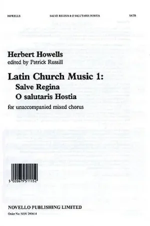 Howells H. Salve Regina / O Salutaris Satb | Bientôt épuisé
