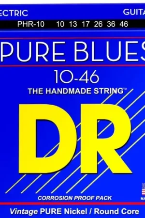 Jeu de Cordes DR PHR-10 Pure Blues 10-46 | Plébiscité par les clients