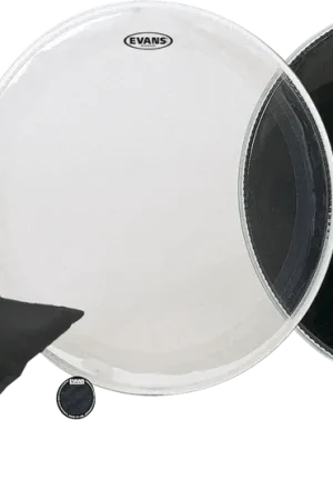 Pack Complet Peaux de Grosse Caisse Evans EQ3 1FRAPPE 1 Timbre + EQ Pad + EQ Patch | Offre