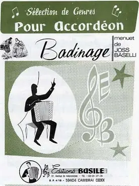 Prix malin - Baselli J. Badinage Accordeon