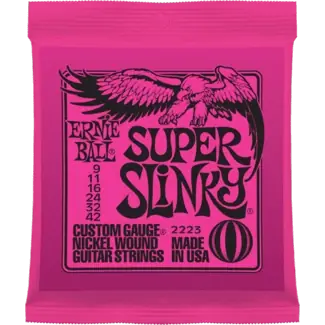 Ajoutez au panier - Jeu de Cordes Ernie Ball 2223 Super Slinky 09/42