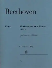 Très apprécié des clients - Beethoven L.v. Sonate N°4 OP 7 Piano