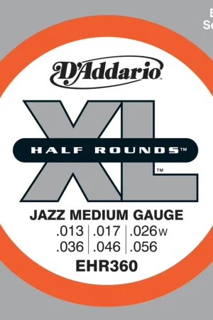 Prix exceptionnel - Jeu de Cordes D'addario EHR360 13/56 File 1/2 Rond