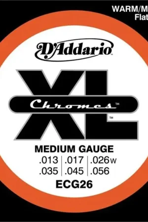 Très populaire - Jeu de Cordes D'addario ECG26 13/56 Filet Plat