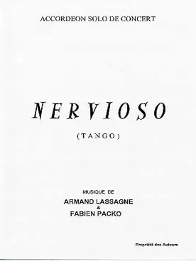 Lassagne A./packo F. Nervioso Accordeon - Incontournable