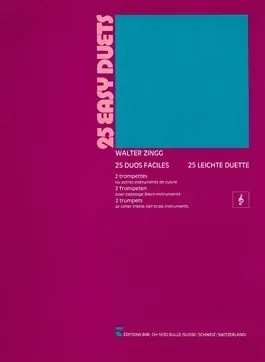 Prix choc | Zingg W. 25 Duos Faciles Trompettes