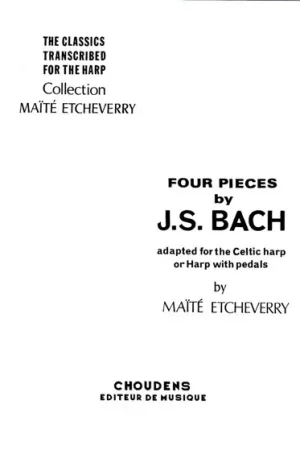 Disponible maintenant - Bach J.s. 4 Pieces Harpe