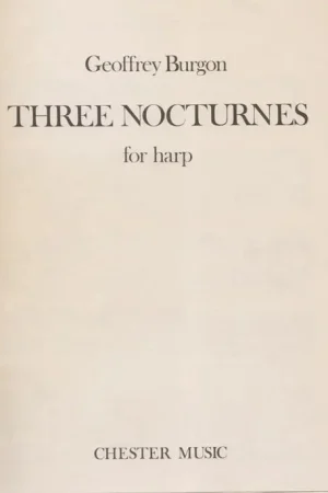 Burgon G. Nocturnes Harpe | Nouveau lancement