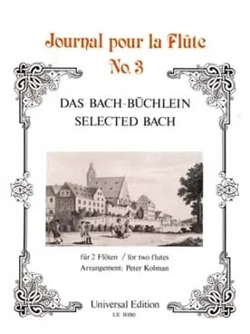 Bach J.s. Pieces Choisies Flutes | Tout nouveau