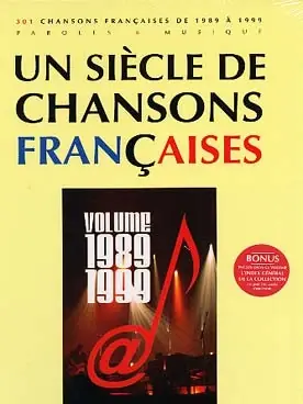 Envoi rapide - UN Siecle de Chansons Francaises 1989 - 1999