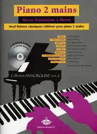Plébiscité par les clients | Piano 2 Mains 9 Themes Classiques Celebres